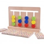 Joc asociere culori four color game1-Jucarii din Lemn si Montessori