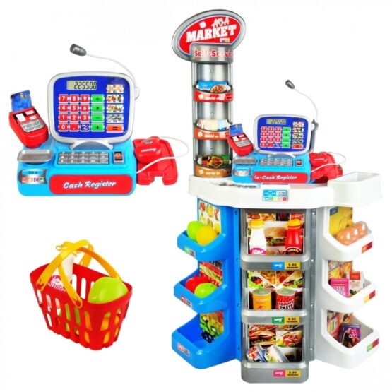 Supermakret jucarie 41 piese-Bucatarii de Jucarie