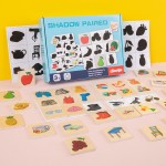 Jocul umbrelor paired shadow puzzle asociere5-Jocuri educationale