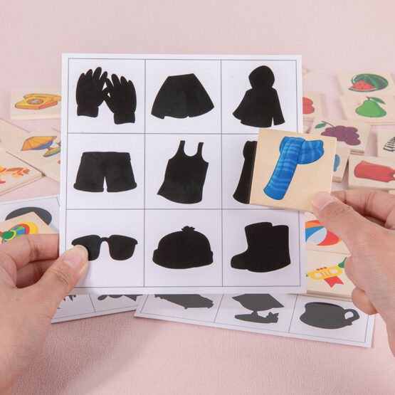 Jocul umbrelor paired shadow puzzle asociere9-Jocuri educationale