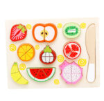 Puzzle lemn feliat fructe joc9 1-Jucarii din Lemn si Montessori