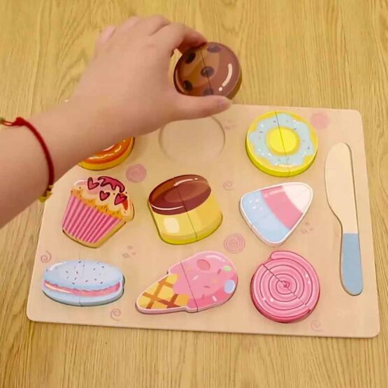 Puzzle Montessori magnetic de feliat - HAM BEBE