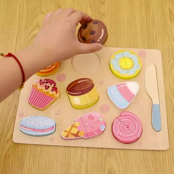 Puzzle Montessori magnetic de feliat - HAM BEBE
