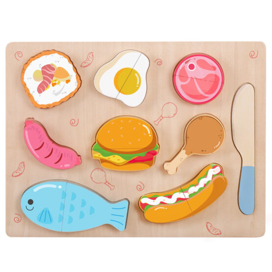 Puzzle Montessori magnetic de feliat - HAM BEBE