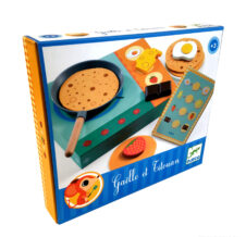 Set de joaca clatite joc lemn djeco gaelle et titouan2 - HAM BEBE