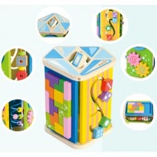 Mini-centru activitati multifunctional Kidus Play Box - HAM BEBE