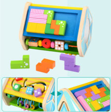 Mini-centru activitati multifunctional Kidus Play Box - HAM BEBE