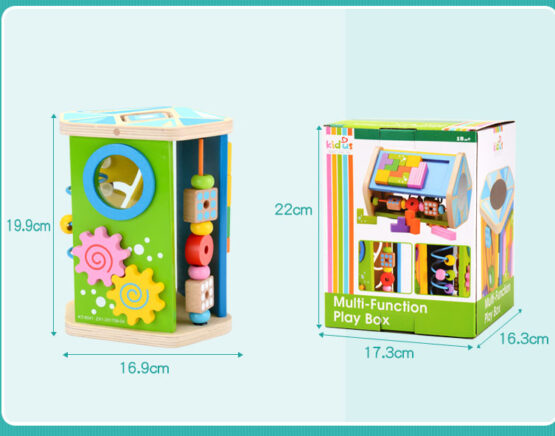 Mini-centru activitati multifunctional Kidus Play Box - HAM BEBE