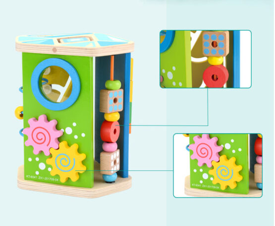 Mini-centru activitati multifunctional Kidus Play Box - HAM BEBE
