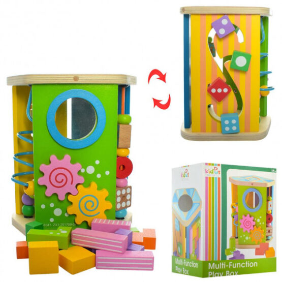 Mini-centru activitati multifunctional Kidus Play Box - HAM BEBE