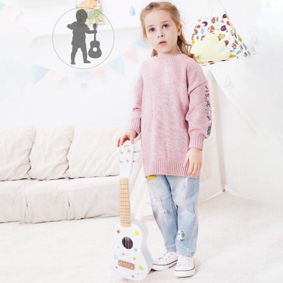 Chitara clasica jucarie copii onshine3-Jucarii din Lemn si Montessori