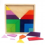 Puzzle Tangram Rainbow - HAM BEBE
