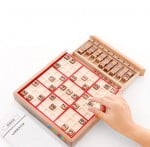 Joc lemn sudoku2-Jucarii din Lemn si Montessori