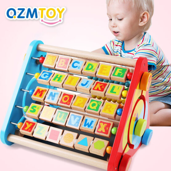 Centru de activitati 5 in 1 Piramida OzmToy - HAM BEBE