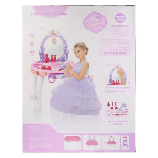Masuta machiaj copii Oglinda infrumusetare YL80013B - HAM BEBE