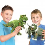 Puzzle 3D din spuma Dinozauri - HAM BEBE