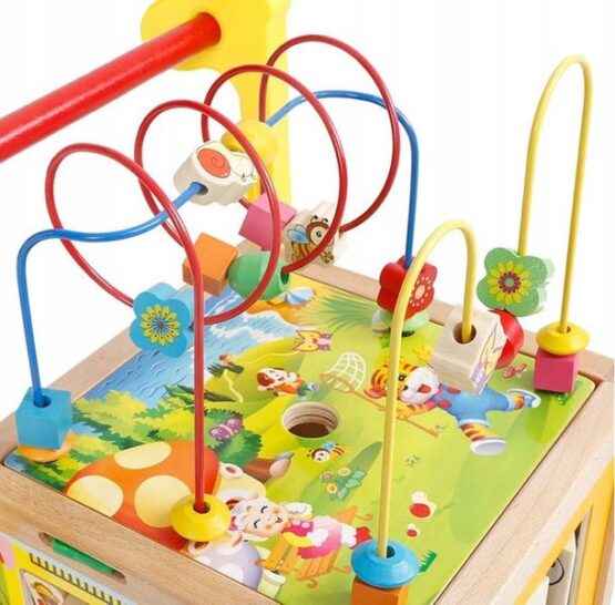 Antemergator lemn montessori deer tiger girafa mare3-Antepremergatoare