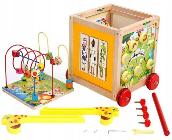 Antemergator lemn montessori deer tiger girafa mare6-Antepremergatoare