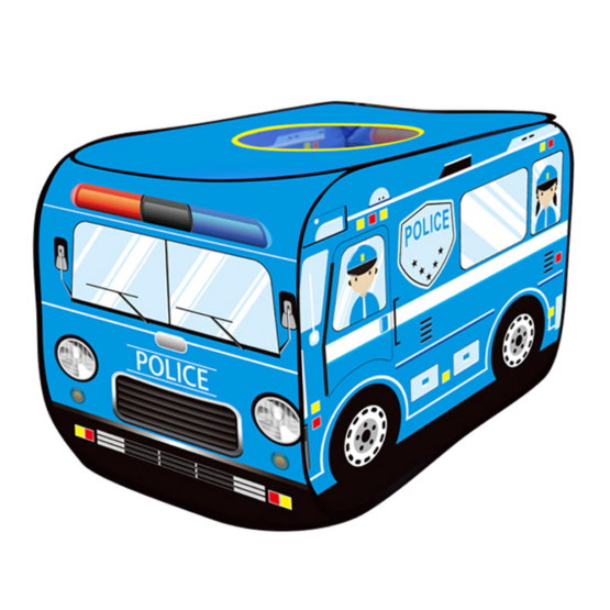 Cort de joaca copii Masina de Politie - HAM BEBE