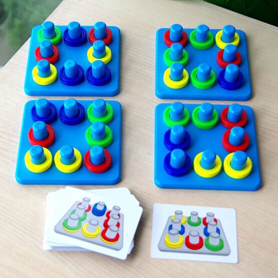 Joc asociere culori Color Matching Board Game - HAM BEBE