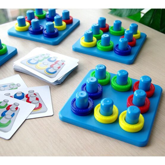 Joc asociere culori Color Matching Board Game - HAM BEBE