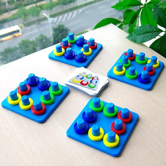 Joc asociere culori Color Matching Board Game - HAM BEBE