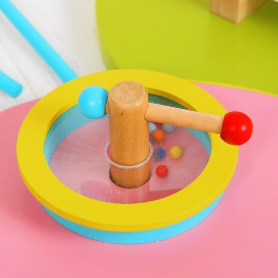 Jucarie de perete cu activitati omida3-Jucarii din Lemn si Montessori