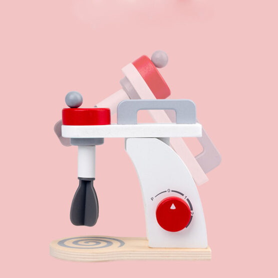 Jucarie lemn blender4-Bucatarii de Jucarie