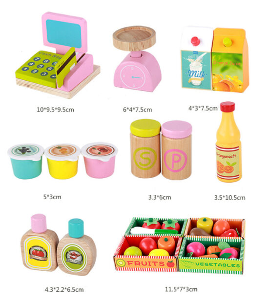 Magazin de jucarie standul cu fructe msn3 - HAM BEBE