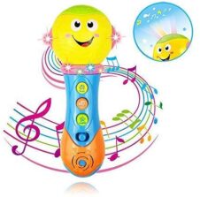 Microfon de jucarie cu proiectii Projection Mic - HAM BEBE