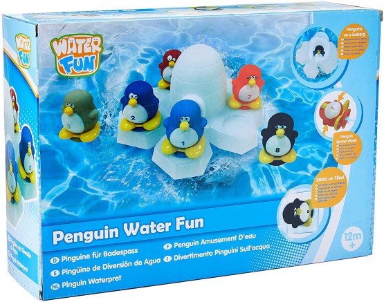Set jucarii baie Pinguini Water Fun Penguins - HAM BEBE