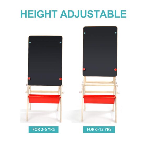 Tabla magnetica 2 in 1 convertibila masuta topbright4-Jucarii din Lemn si Montessori