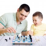 Joc memorie 4 in 1 Multifunctional Memory Chess - HAM BEBE