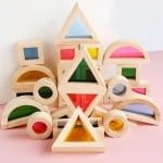 Set 24 cuburi rainbow acrilice lemn22-Jucarii din Lemn si Montessori