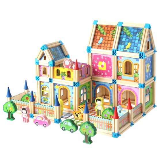 Set cuburi constructii micul arhitect5-Cuburi constructie