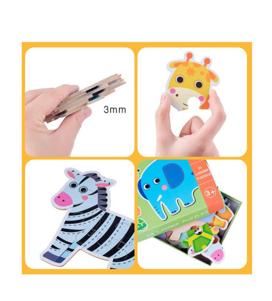 Set puzzle copii piese mari 33 piese Ladder - HAM BEBE