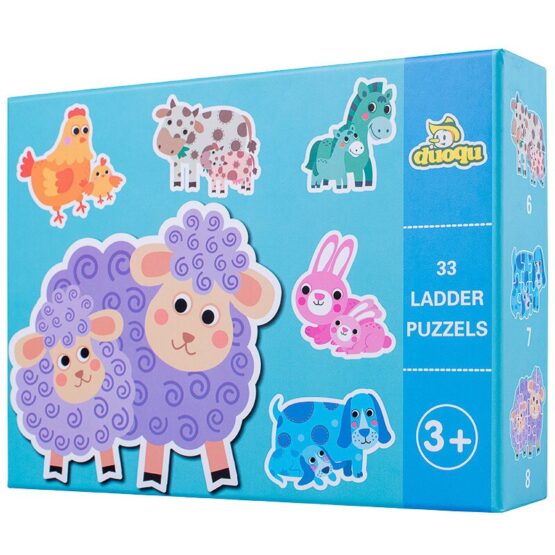 Set puzzle copii piese mari 33 piese Ladder - HAM BEBE