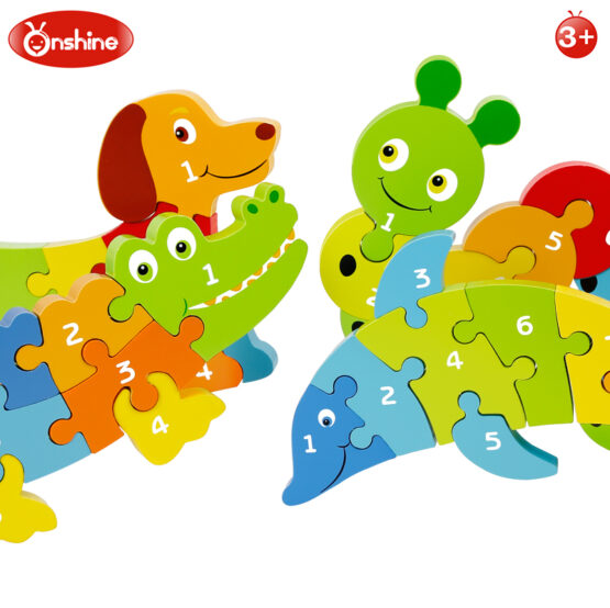 Puzzle onshine animale numerotate2