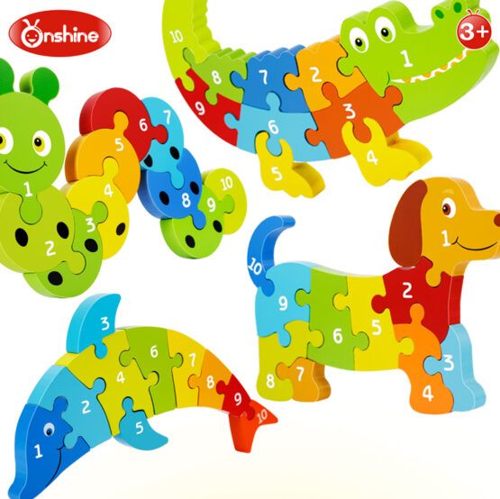Puzzle onshine animale numerotate3