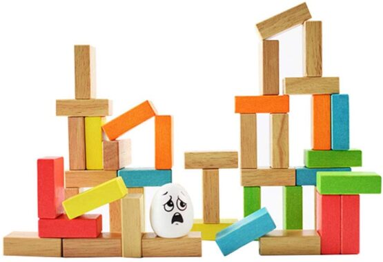 Joc lemn Jenga Darama Zidul - HAM BEBE