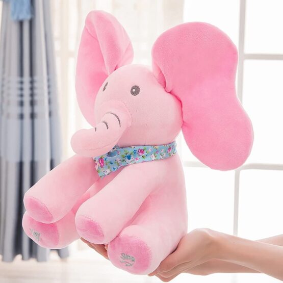 Jucarie interactiva Elefant Cucu Bau Peek a Boo - HAM BEBE
