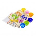 Joc asociere culori sortare si joc memorie3-Jucarii din Lemn si Montessori