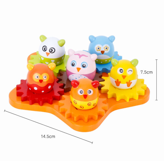 Joc indemanare Roti zimtate Colorful Eggs Onshine - HAM BEBE
