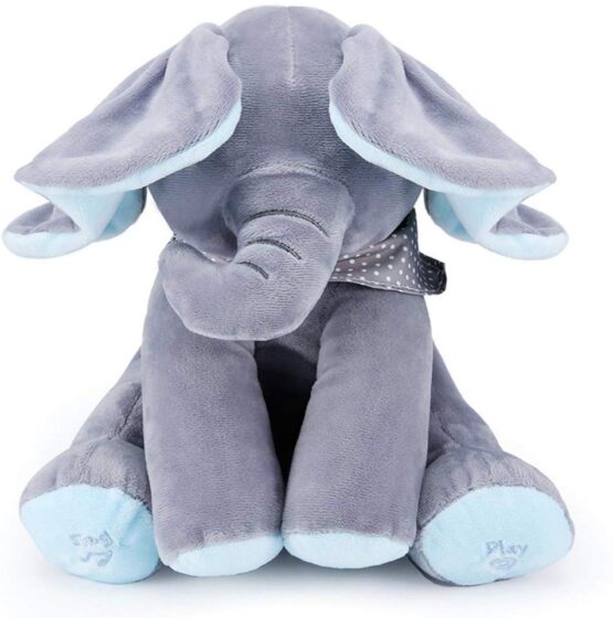 Jucarie interactiva Elefant Cucu Bau Peek a Boo - HAM BEBE