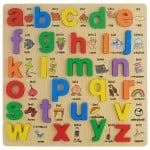 Puzzle alfabet 3d litere mici3-Jucarii Dexteritate
