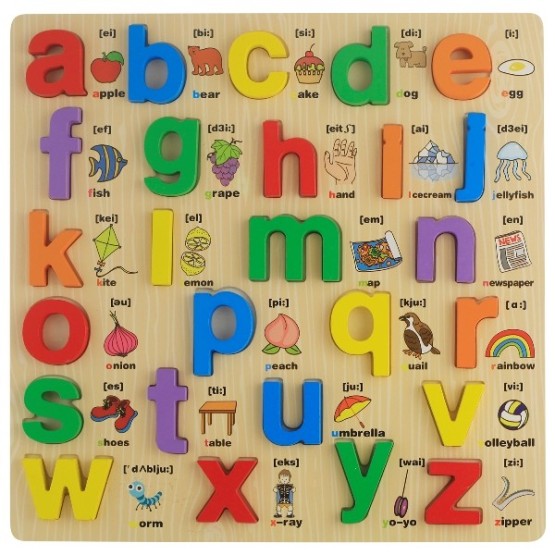 puzzle alfabet 3d litere mici3