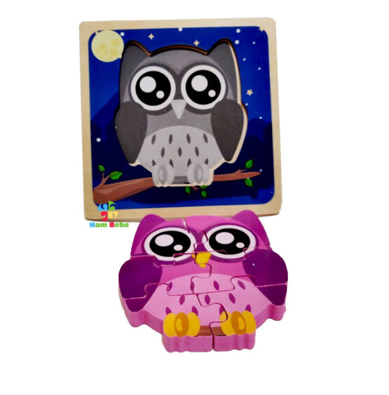 Puzzle din lemn 3D Incepatori Ileana - HAM BEBE