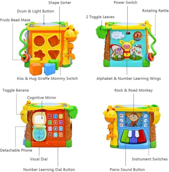 Cub interactic activitati play and learn goodway4 - HAM BEBE