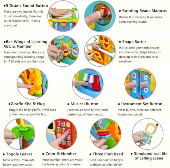 Cub interactic activitati play and learn goodway7 - HAM BEBE