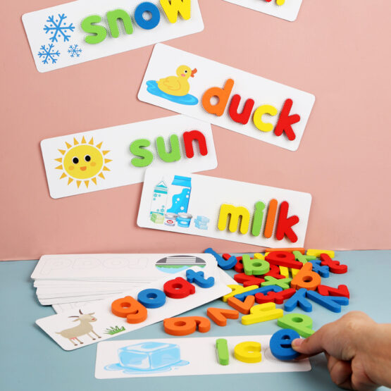 Joc educativ lemn invatam literele alfabetului3-Jucarii din Lemn si Montessori